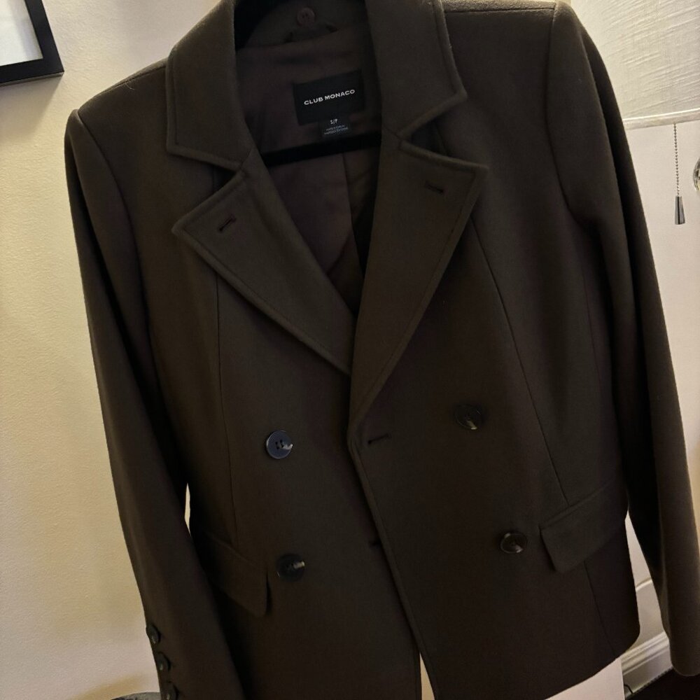 Club Monaco Women's Wool Blazer